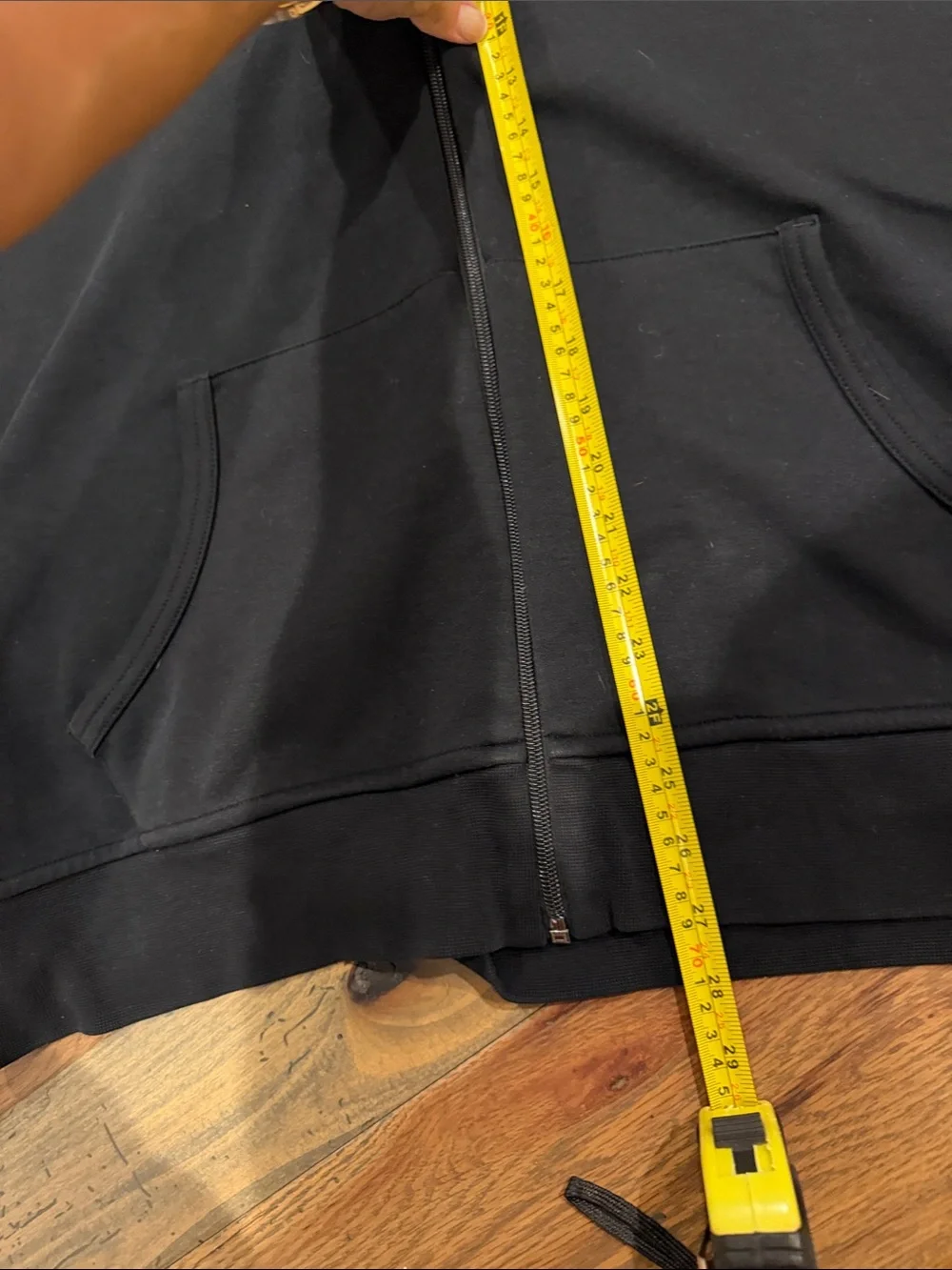 Polo by Ralph Lauren Black Full-Zip Hooded Sweatshirt